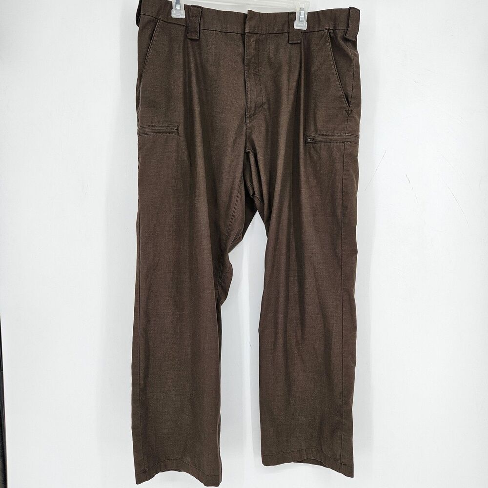 First Tactical Pants Mens 38‎ Brown Tactical Ripstop Utility Workwear Outdoors
